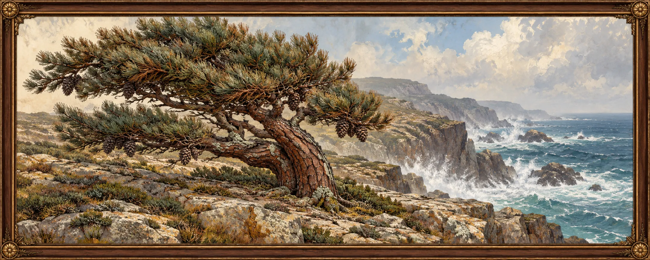 Salt Pines, a bestiary plate