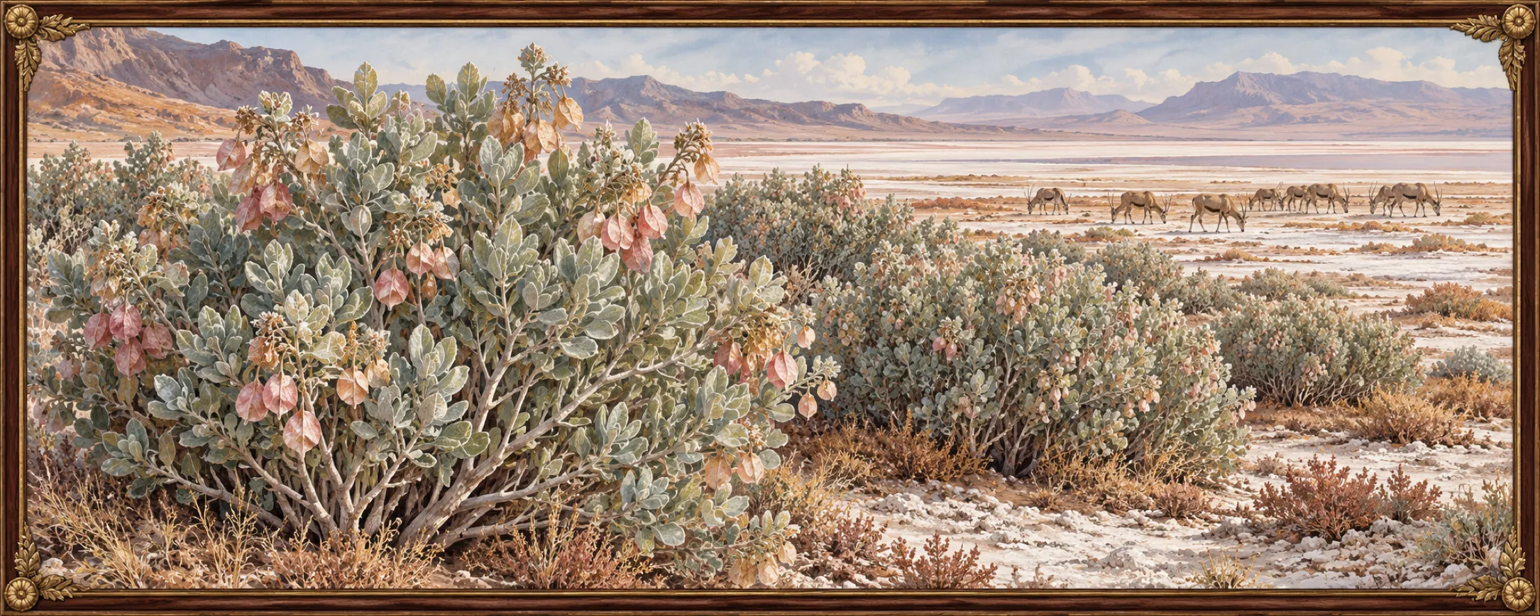 Saltbush, a bestiary plate