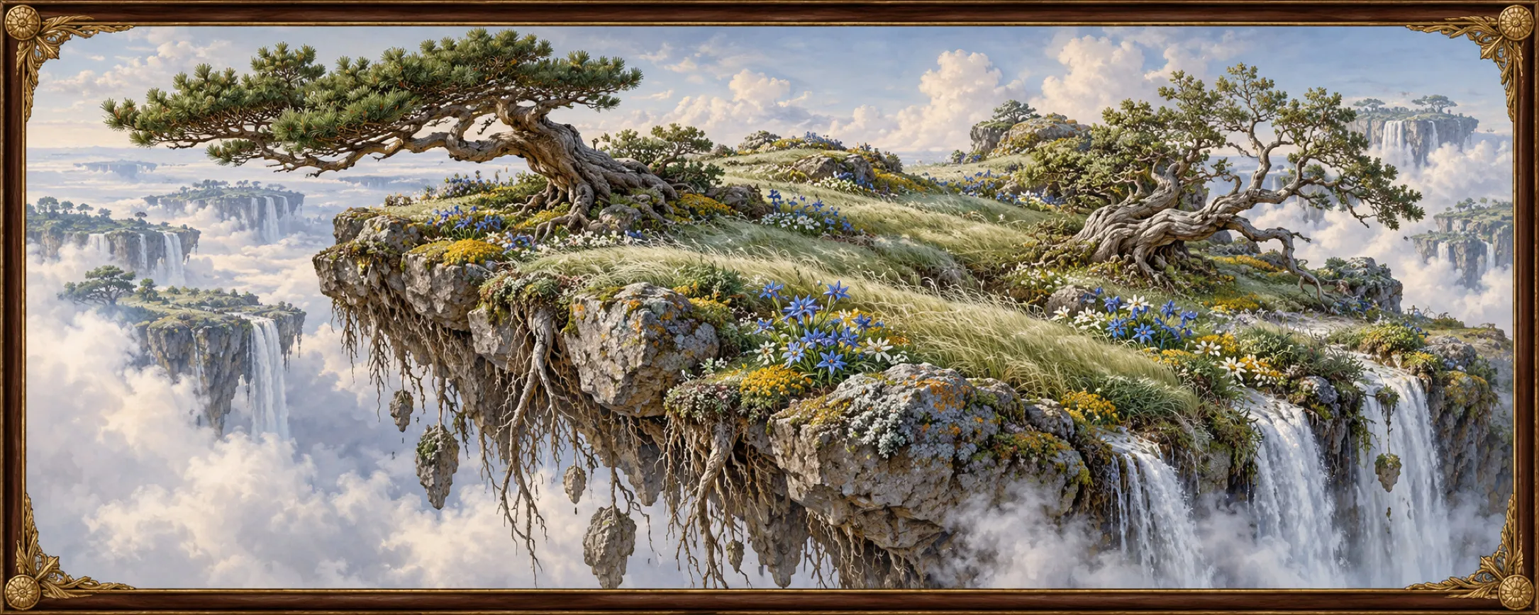 Sky Isles Flora, a bestiary plate