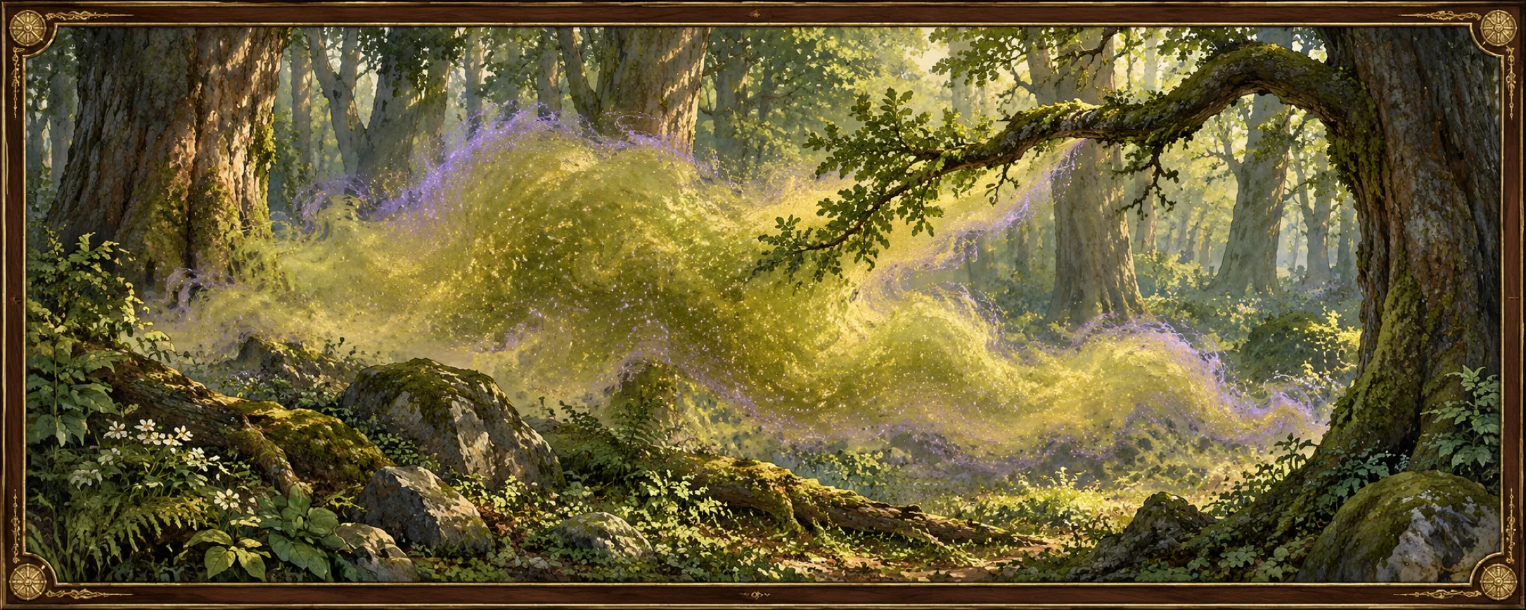 Spore-Clouds, a bestiary plate