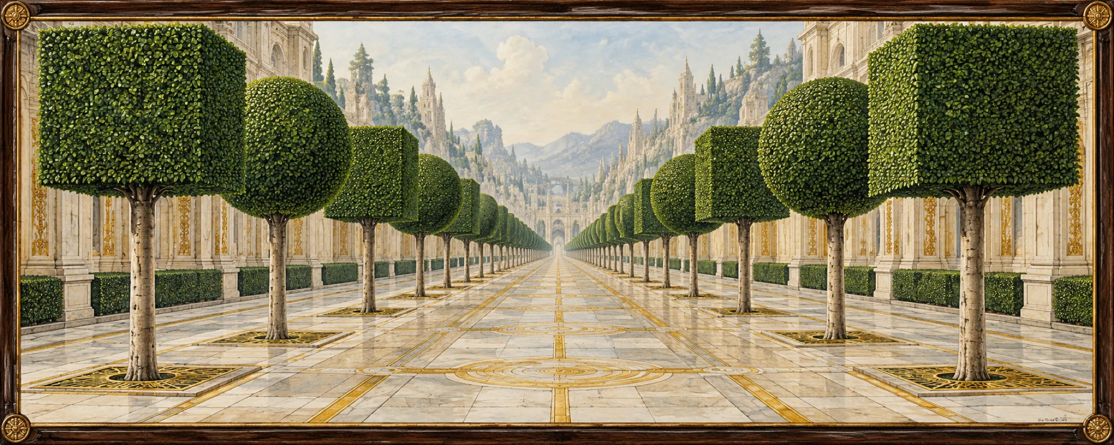Trimmed Trees, a bestiary plate