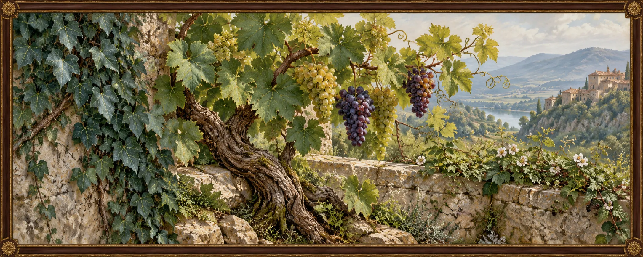 Vines, a bestiary plate