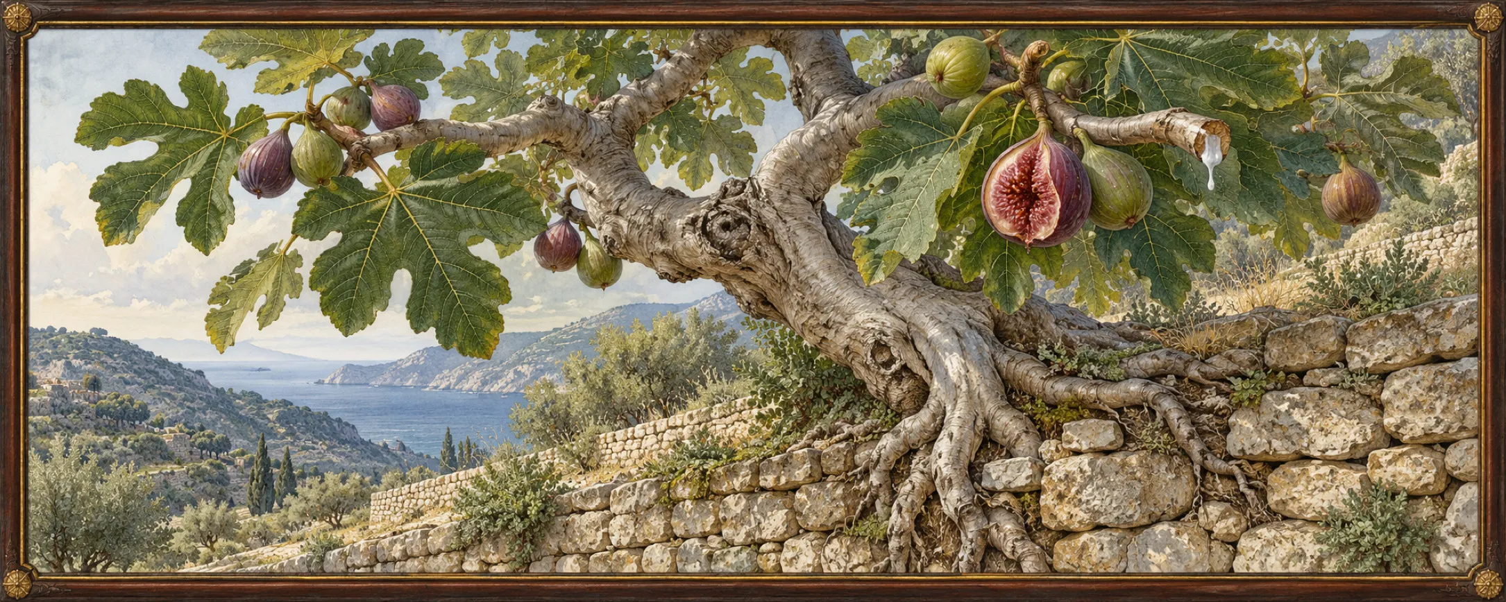 Wall Figs, a bestiary plate