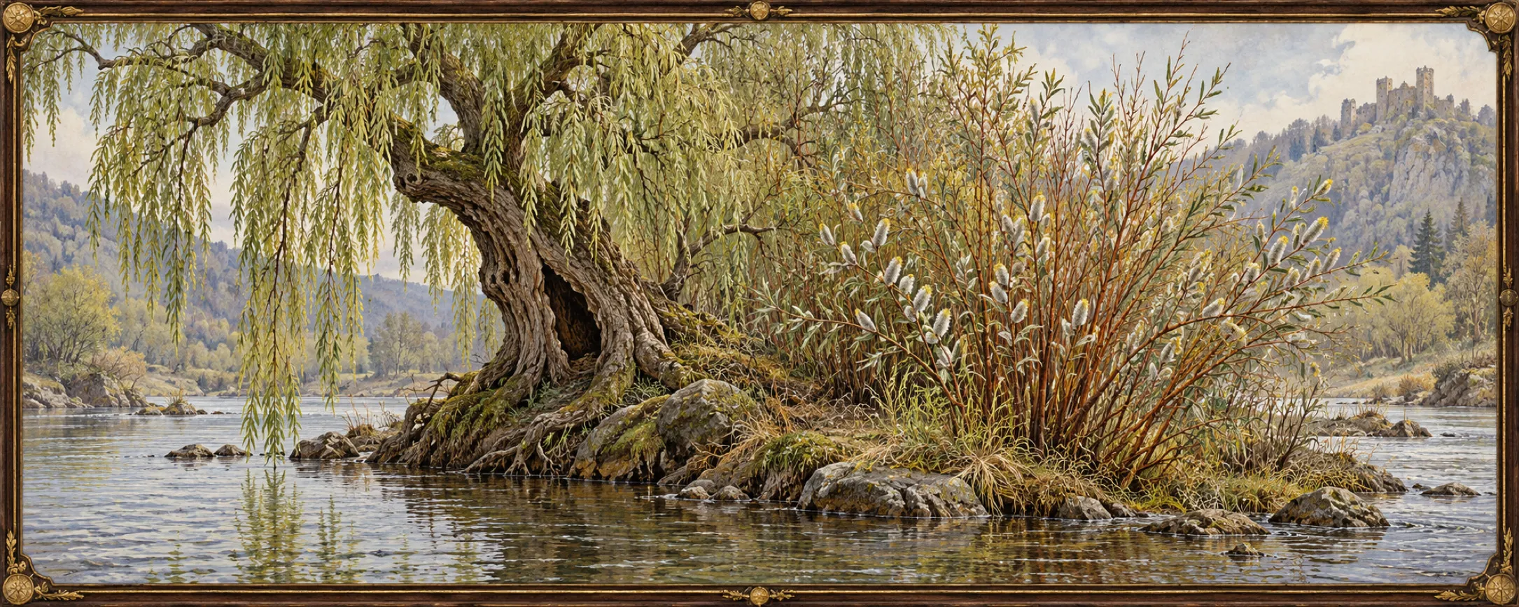 Willow, a bestiary plate