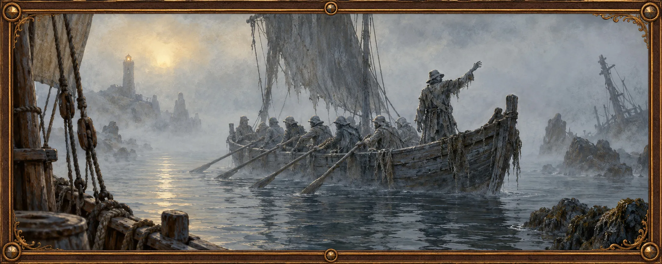 Grey Crews, a bestiary plate