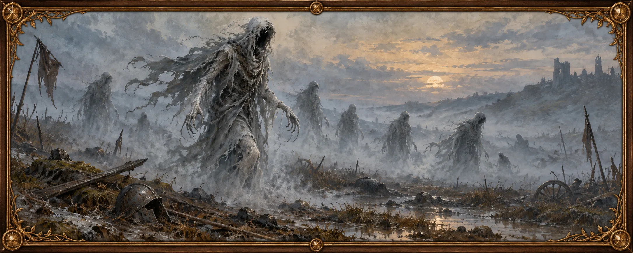 Hostile Remnants, a bestiary plate