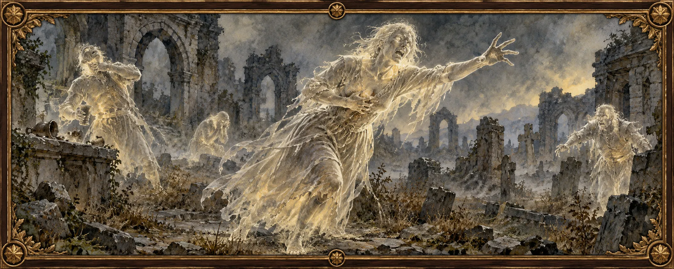 The Anchored, a bestiary plate