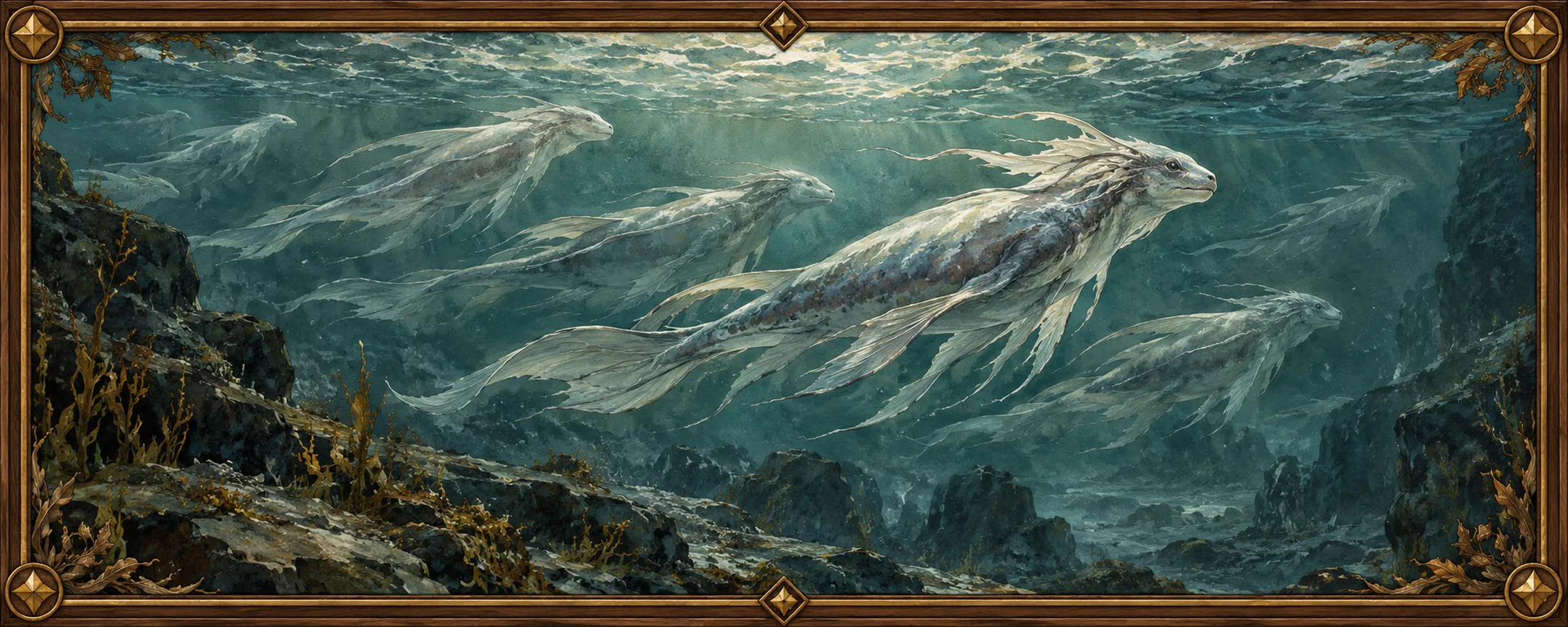 The Unreturned, a bestiary plate