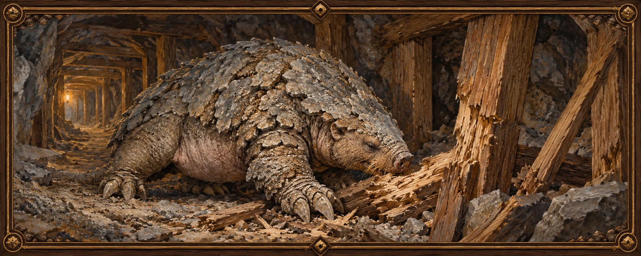 Brace-Gnawers, a bestiary plate
